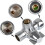 3-way Shower Diverter, G1/2" T-Adapter Valve 5
