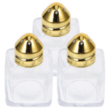 Compact 15Ml Salt And Pepper Shakers For Cooking Household Use Durable Glass Bottles 6Pcs