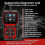 OBD2 Scanner Live Data Professional Mechanic Diagnostic Code Reader Tool For Check Engine Light Battery Voltage Test 5