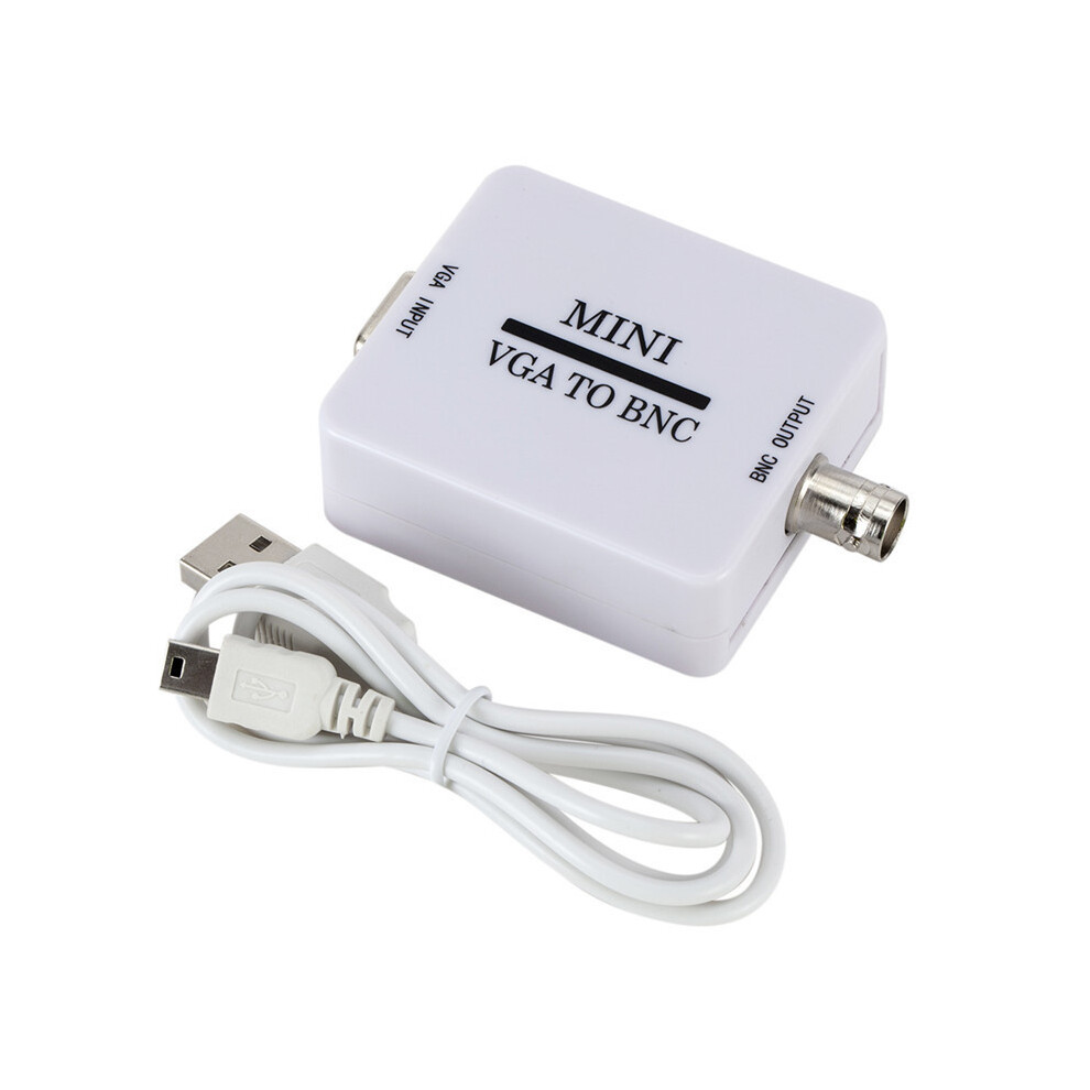 Vga To Bnc Converter Hd Video Adapter For Video Conferencing Home Theater Tv Computer 9477002794960