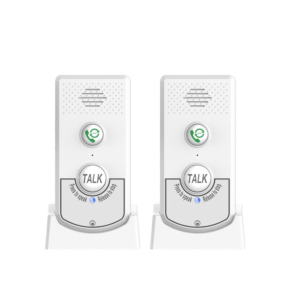 Wireless Intercom System For Home, 2-Pack Bidirectional Voice Communication With Ultra-Long Range Portability 9477002800395