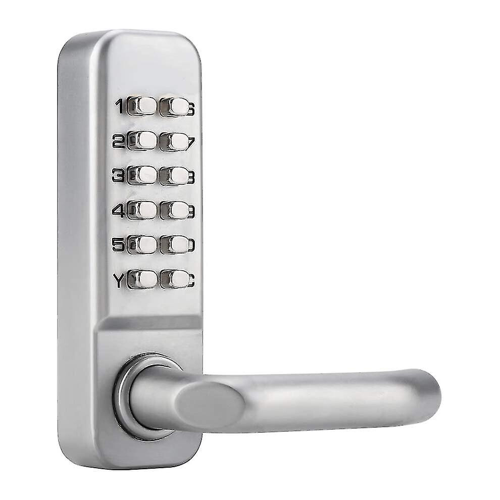 Waterproof Mechanical Code Lock, 1-11 Digit Code Combination Security Password Coded Lock Keyless Mechanical Combination Door Lock For Wood 9477002801149