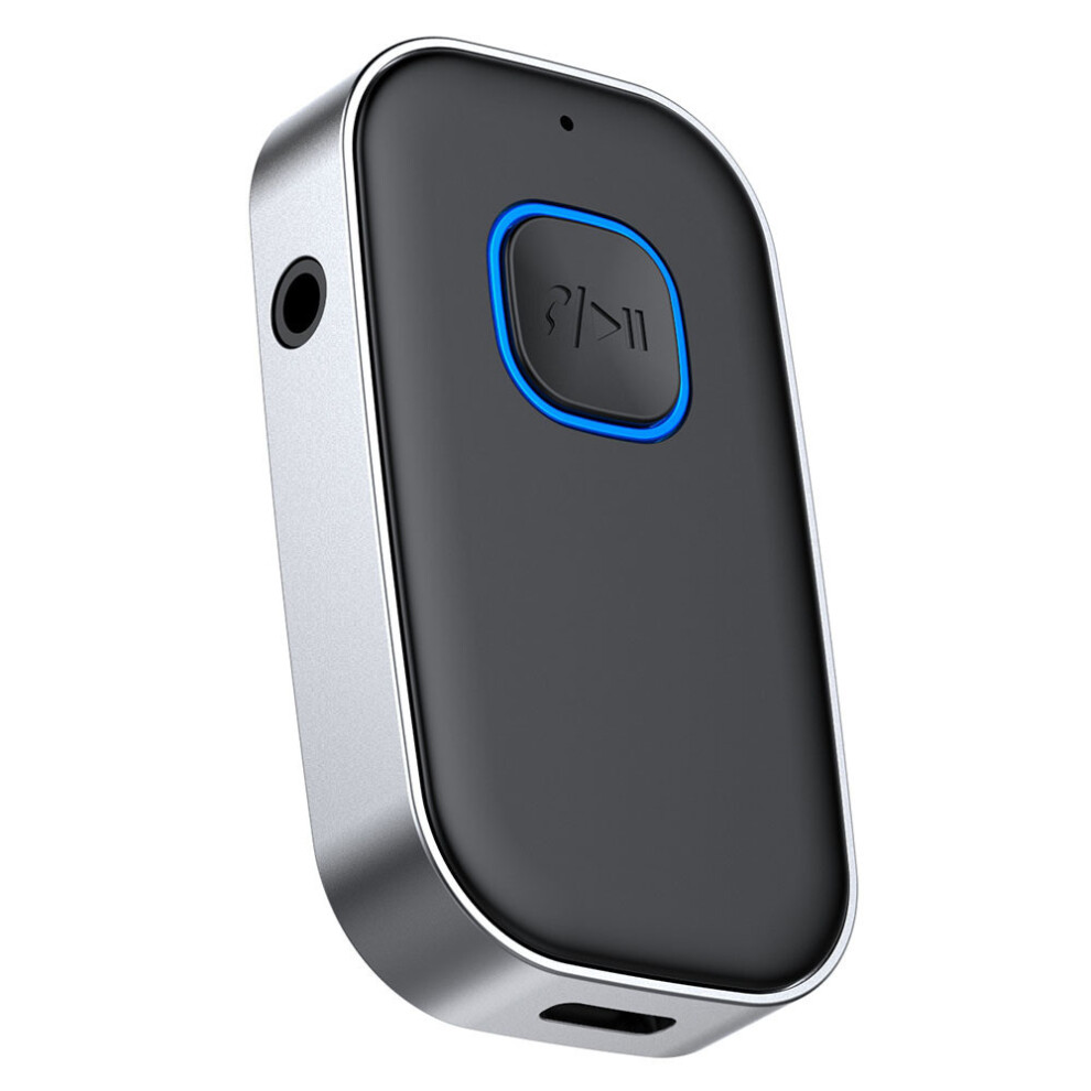 J22 Wireless Car Bluetooth Adapter Built-In Microphone Hands-Free Call Audio Receiver With 3.5Mm 9477002800821