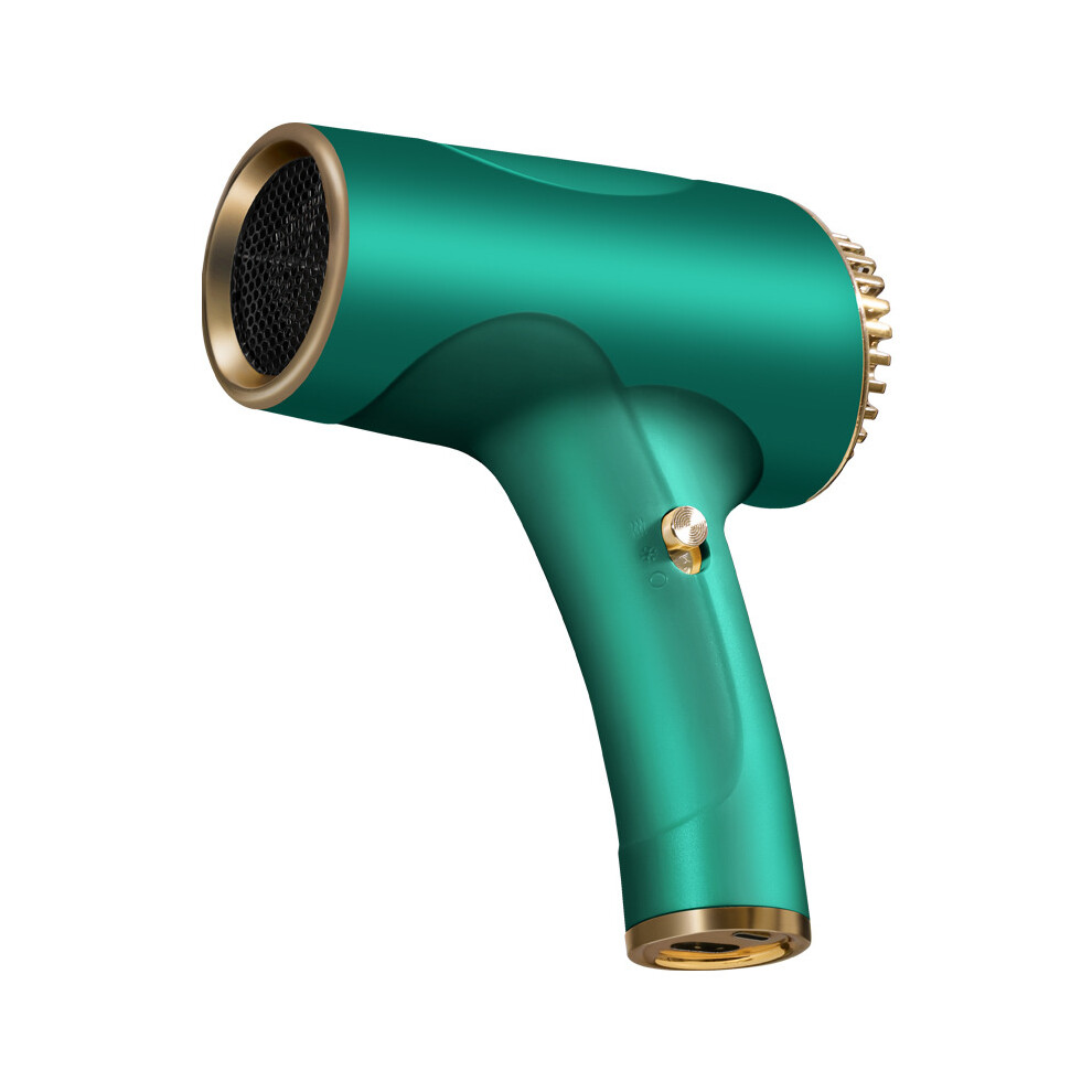 Ionic Hair Care Rechargeable Hair Dryer - High-Power Hot & Cold Air Blow Dryer, Fast-Drying Tool for Home and Salon