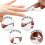 Cuticle Pusher Nail Scraper Set Professional Remover Tool Nail Manicure tools 5