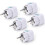 5X EU Plug Adapter DE To EU Plug Adapter 10A 250V Universal Travel Adapter EU Socket 1