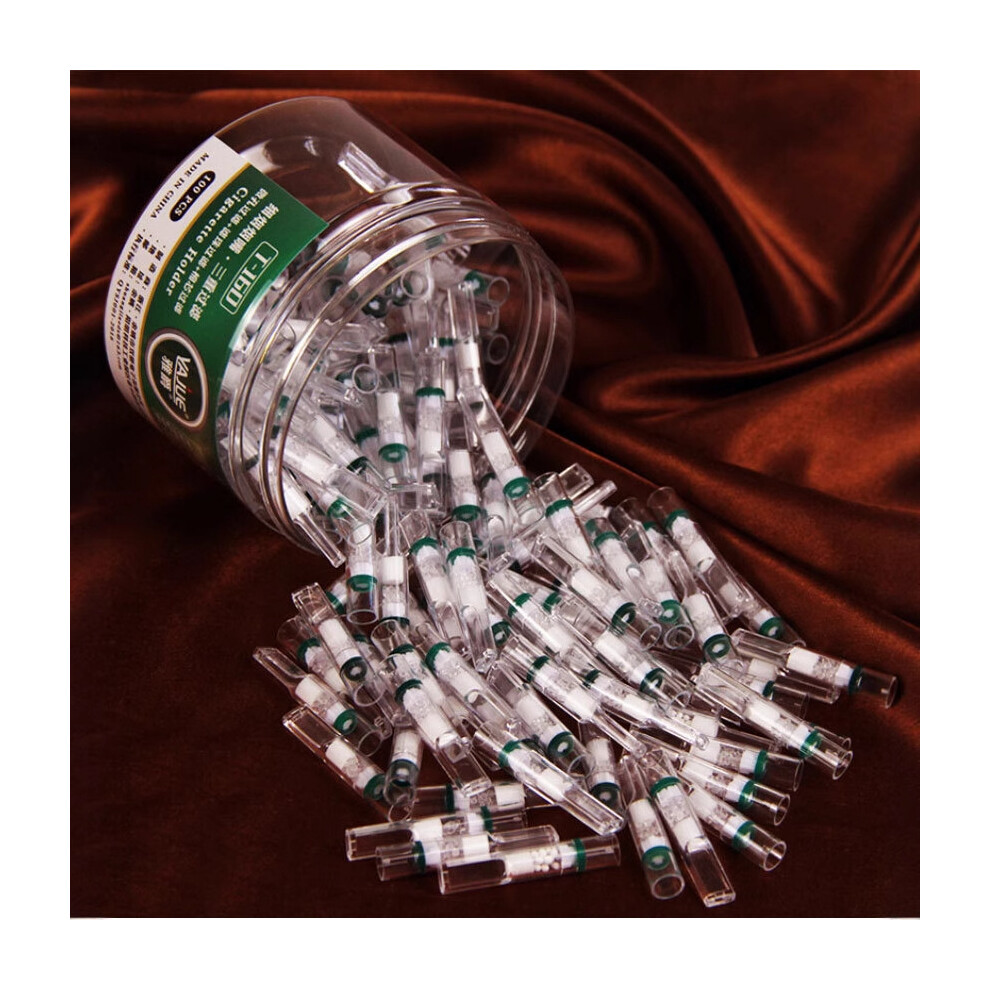 Premium Disposable Cigarette Filters - Advanced Filtration System - Disposable Cigarette Filters to Reduce Tar and Smoke Stains (Pack of 10