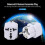5X EU Plug Adapter DE To EU Plug Adapter 10A 250V Universal Travel Adapter EU Socket 4