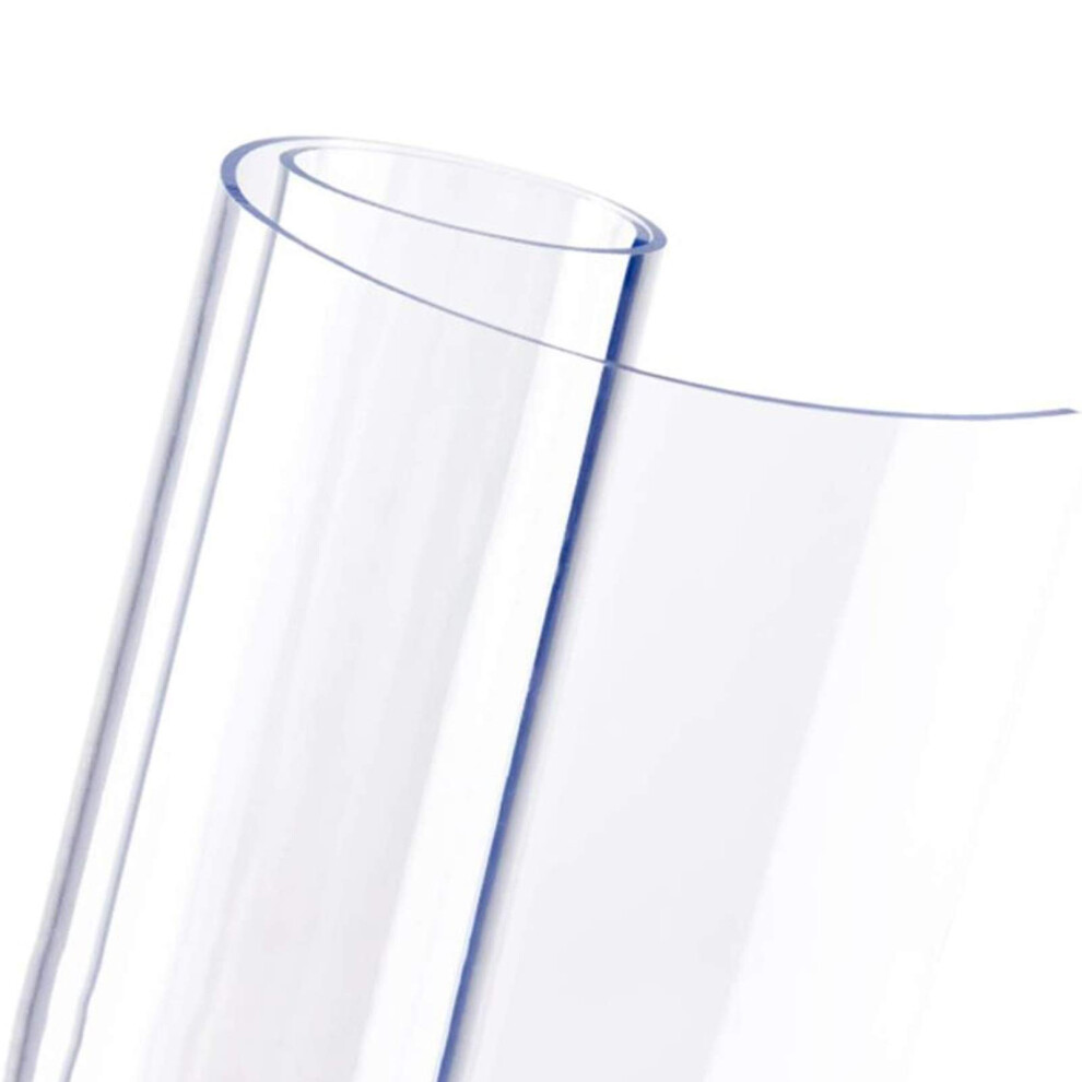 Clear Chair Mat And Polycarbonate Table Protector, Nonslip Scratchresistant Pad For Hardwood Floors Dining Room, Clear 3.0Mm 90X90cm 9073542215653