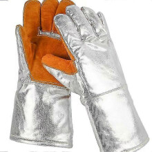 Gants résistants aux hautes températures (1000 degrés), ignifugés, anti-brûlures, isolants thermiques, résistants à la fusion de l'al