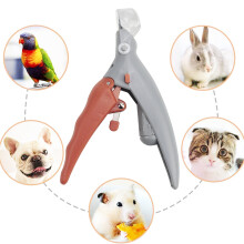 Professionele nagelknipper voor katten en honden met LED-verlichting en vergrootglas om te voorkomen dat huisdieren zichzelf verwonden.
