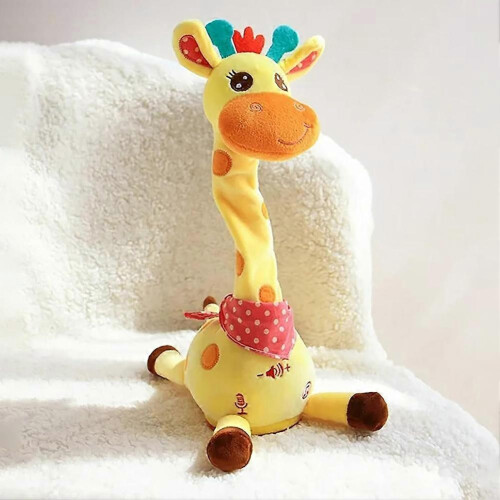 Singende Plüschgiraffen, sprechendes, schwingendes Plüschtier, Geschenk für Kinder 2