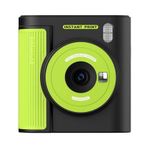 Kids Instant Print Camera, 2 Inch Screen Digital Printer Inkless Thermal Printer Camera with Paper Gifts for Kids