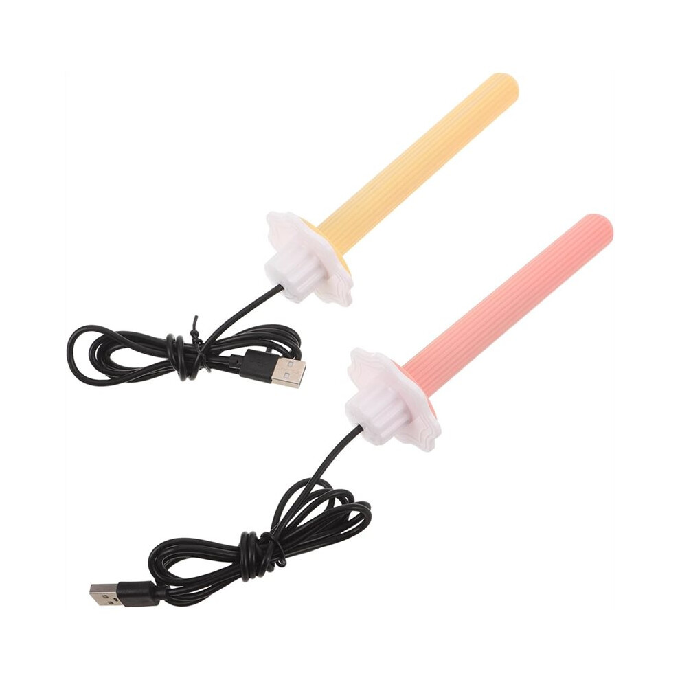 2Pcs Usb Heated Perch - Platform Rod Bird Cage Accessories For Cockatiels Parakeets Tauoh