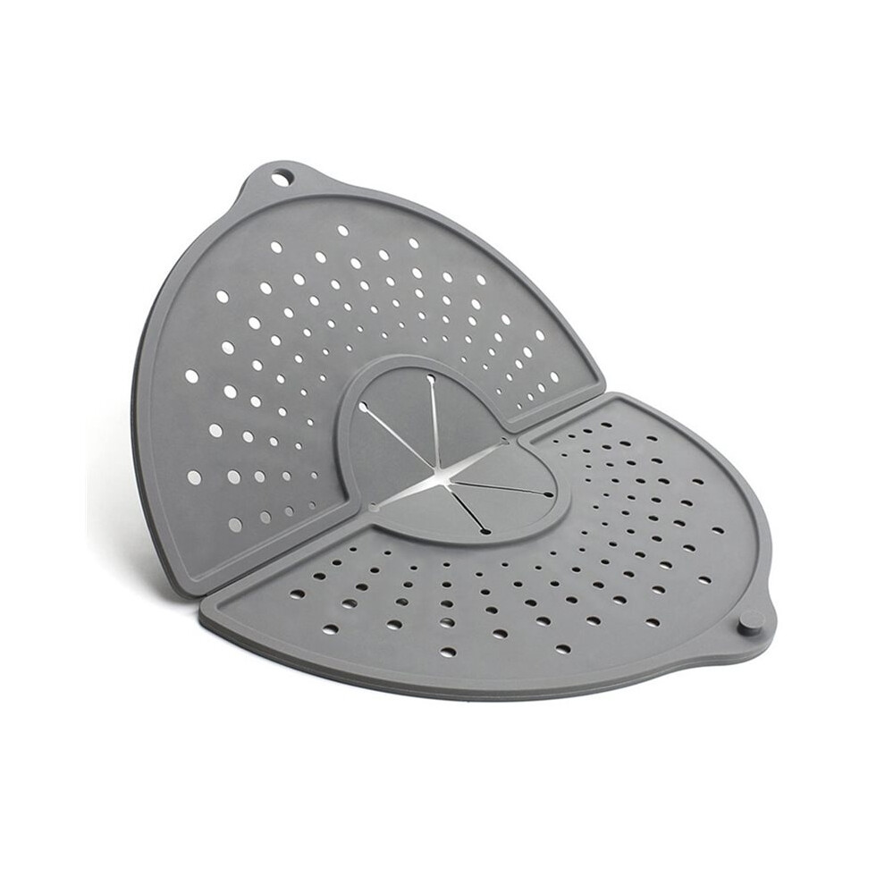 Tauoh Silicone Splatter Screen For Frying Pans 10, 11, 12 Inch - Foldable, Dishwasher Safe