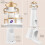 Lighthouse Moon Lamp Projector Light Wireless Charging  Speaker NightLight Projection Ambient Lamp for Beedroom 6