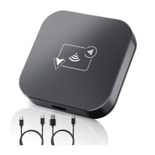 2 in 1 Wireless CarPlay Adapter Android Auto Wired to Wireless Box Adapter for + Android+Car From 2016