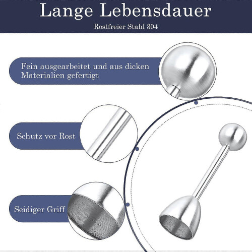 Eierkpfer Eierffner Eier, separátor Cracker Eier 2