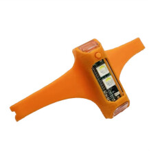 Ultralight RC Drone Strobe Light Night Flight Warning Signal LED Navigation 7 Color Anti-Lost Lamp for Neo Orange