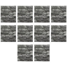 6.3D 3-Dimensionale Muurstickers Zelfklevend Behang Anti-Collision Decoratieve Stickers 10st