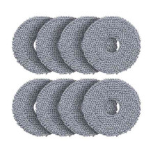 8 Pack Mop Pads for  QV 35A/Saros 10R/Q Revo/Qrevo S Robot Vacuum Cleaner, Cleaning Pad Replacement Accessories