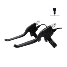 271PDD Power-Off Brake Lever with 2pin Male Plug for Electric Bicycle Scooter Electric Bike Right Left Brake Handle Part