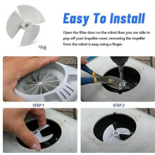 RCX11000 Pool Cleaner Impeller for TigerShark QC SharkVac XL Robotic Pool Cleaners RC9990A