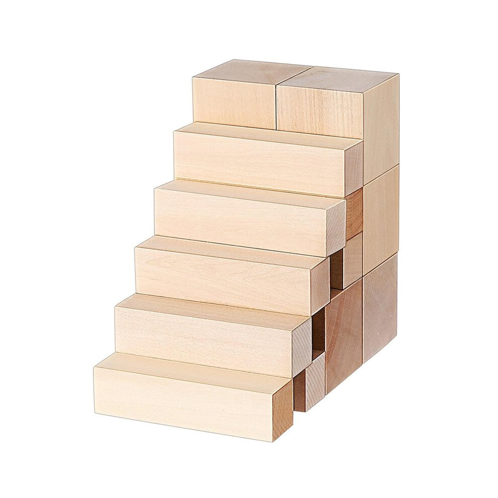 Basswood Carving Blocks: 13 Piece Blank Whittling Wood Blocks Carving Kit Soft Basswood For Diy Art Projects 6031035794613