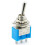 10Pcs MTS-202 SPDT  Toggle  6A 125VAC - Miniature Toggle  3Pin 2 Position Latching Waterproof Cap 5