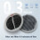 4Pcs for  Filter for  Wireless F8 Pro  Vacuum Accessories Replacement Part 2