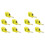 10X Giallo 2M 6FT Metro Metro A Nastro Capsula  Scala 1