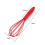 Premium garde met siliconen coating, 26,7 cm, rood. 4