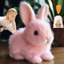 Interactief pluche elektrisch konijn van Hopping Bunny
