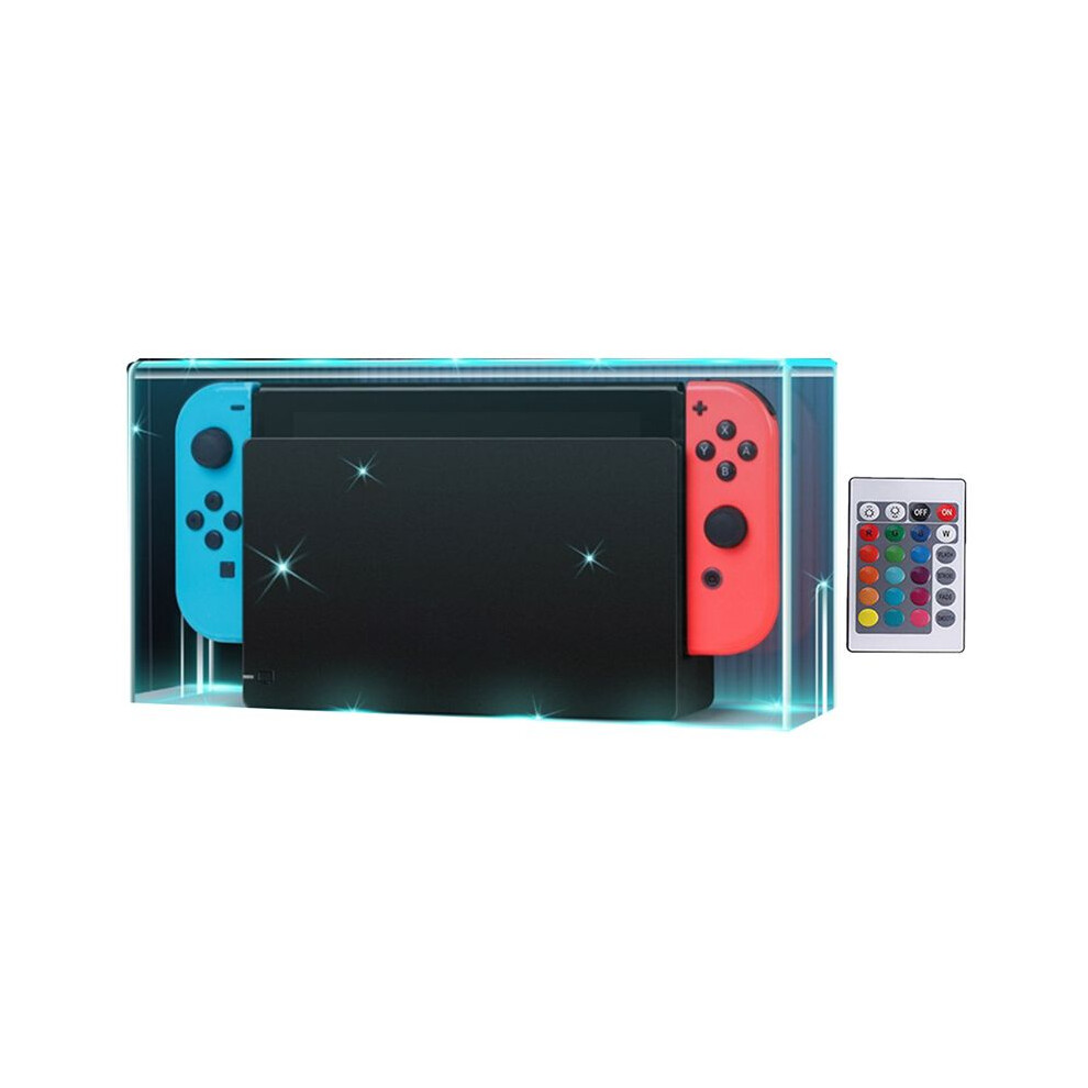 Clear Dust Cover With Rgb Luminous Base For /Oled Protection Cover Protective Sleeve Acrylic Display Shell F 6032767164644