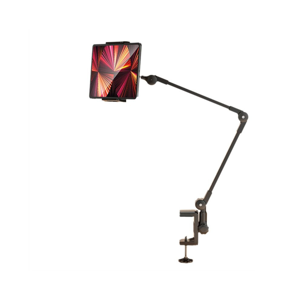 Lazy Person Bracket Tablet Holder Desk Stand Adjustable Foldable Arm Tablet Bracket Black 6034170099650