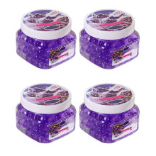 Confezione da 4 Perline Nel Gel Elimina Odori, Deodorante per Ambienti Con Perline di Cristallo Un Lunga Durata per Bagni, Automobili, Aree per