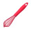 Premium garde met siliconen coating, 26,7 cm, rood. 1