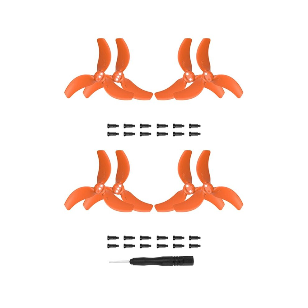 Exogio Orange 4 Pair Of Propeller Blades For Avata 2 Propeller 3032S Blades Drone Wing Accessories