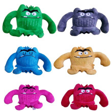 15 cm großes Farbmonster-Emotions-Plüschtier, Baby-Beruhigungsplüschtier, süße Stoffpuppe, Kindergeschenk zu Weihnachten oder zum Gebur