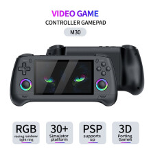 M30 Handheld Video Game Console 4.3inch RGB Joystick 3D Portable Arcade Retro GamePad LINUX Supports 30 Emulator C
