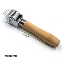 Lederbinder, Tapetenfolie, Autofolie, Vollwalze, Handpressbinder, DIY-Handwerkzeuge, Modell S