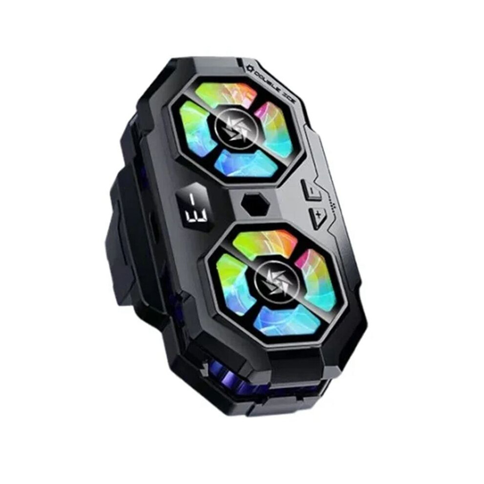 Sl-22 Universal Dual-Core Radiator Semiconductor Icing Cooling Sound Digital Display Mobile Phone Cooling Radiator Exogio