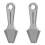 2X Titanium EDC Pry Bar  Titanium Alloy  Keychain Pendant EDC Tool Camping Accessory 1