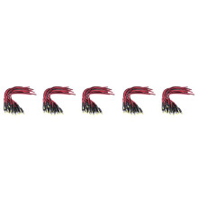 100 Pcs 5.5 x 2.1mm Male Power Jack Plug CCTV Camera Power Connection