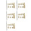 5X Heat Insert Nut Iron Tip T12 Soldering Iron Tip Insert Internal Thread Tip M2-M8 Brass Hot Nut Insertion Kit 1