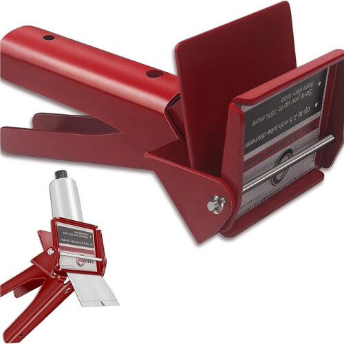 2X Liquid Glue Extrusion Tool Silicone Extrusion Tool Dispenser Squeezes Tool Easy Control Silicone Extrusion Tools Red