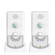 Trådløst intercom-system til hjemmet, 2-pak tovejs talekommunikation med ultralang rækkevidde