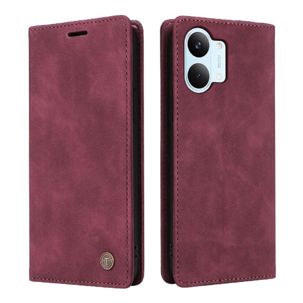 Photos - Case  Flip  For Xiaomi POCO X8 Promax Simple Business Wallet Leather  Shockproof Flip Cover