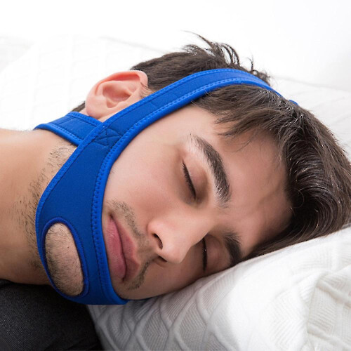 Cinturón ajustable antironquidos para la barbilla para dormir