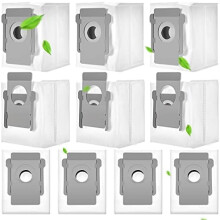 Sacos para aspirador de pó iRobot Roomba, com design de vedação lavável e alto desempenho. Ideais para limpeza de cozinha e banheiro.